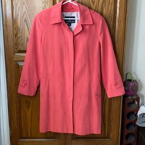 London Fog Hooded Coat - Small